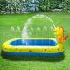 inflatable paddling pool with yellow dinosaur and squirting jets Thumbnail Image 4