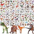 200 x 3D Puffy Dinosaur Stickers - SANNIX Main Thumbnail