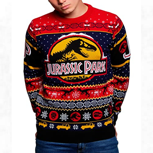 Jurassic Park Ugly Christmas Jumper