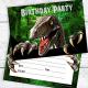 20 x dinosaur birthday party invites with envelopes - olivia samuel Thumbnail Image 2