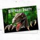 20 x dinosaur birthday party invites with envelopes - olivia samuel Thumbnail Image 3