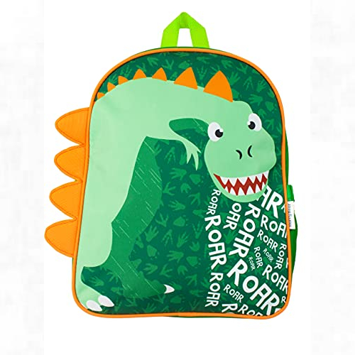 Green Kids Dinosaur Backpack for School - Harry Bear