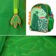 Green Kids Dinosaur Backpack for School - Harry Bear Thumbnail Image 2