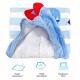 hilmocho kids hooded poncho towel soft absorbent cotton children toddler hooded beach bath swimming towel for boys and girls Thumbnail Image 2