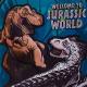 Official Jurassic World School Bag T-Rex Vs Velocirator Thumbnail Image 3