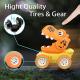 toy dinosaur press & go musical light & sound cars x 3 Thumbnail Image 3