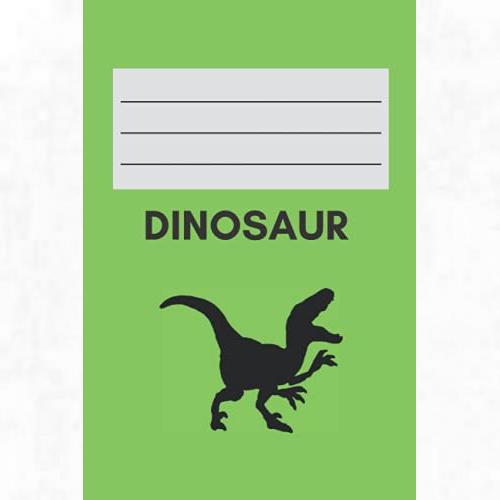 Small Dinosaur Silhouette Notepad