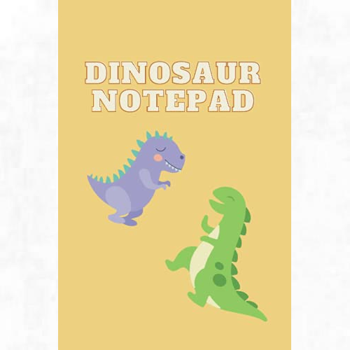 Cute Dinosaur Notepad - Lined