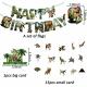 15pcs dinosaur cupcake toppers,1pcsdinosaur happy birthday banner,dino cake decorations for boy kids dinosaurtheme birthday party Thumbnail Image 1