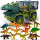 dino toys transporter with 15 dinosaur figures Thumbnail Image 4