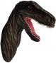 massive velociraptor dinosaur head wall mount Thumbnail Image 1