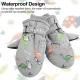 Childrens Waterproof Dinosaur Snowboard Mittens- Ages 2-10 Thumbnail Image 2