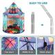 dinosaur play tent, cestmall children play tent house with three-dimensional dinosaur decoration & throwing ring, castle house foldable pop up palace tent with carry bag for boys girls indoor outdoor Thumbnail Image 3