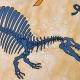 fossil dinosaur party tablecloth 137 x 274cm Thumbnail Image 2