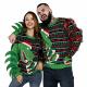 3D T-rex Christmas Jumper With Spines Thumbnail Image 2