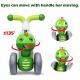 xiapia baby balance bike toddler tricycle for 1-3 year old boys girls ride-on toys 10-36 months kids walker first birthday gifts indoor outdoor, no pedals (dinosaur) Thumbnail Image 3