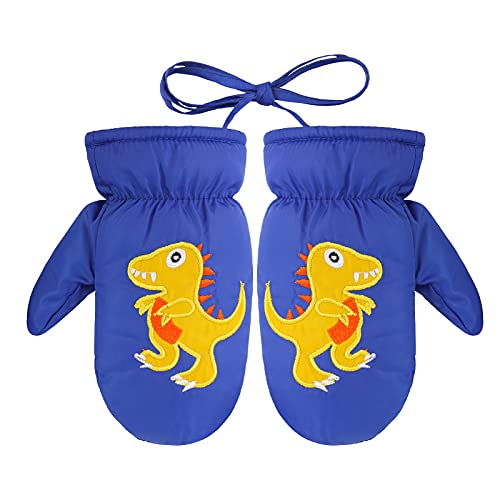  Windproof Insulated Thermal Mittens - Ages 3-5