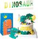 20 x paper dinosaur party bags with stickers Thumbnail Image 3
