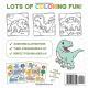 coloring book dinosaurs for preschool kids ages 3-5 Thumbnail Image 1