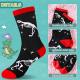 Boys Cotton Dinosaur Socks - 6-8 Years - 6 Pairs Thumbnail Image 4