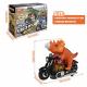 motorcycle triceratops toy with light & sound Thumbnail Image 5
