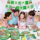dinosaur party tableware set for 16 guests Thumbnail Image 5