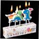cute dinosaur candles x 5 Thumbnail Image 1