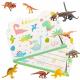 dino birthday party invitations with blue envelopes - 20 pack Thumbnail Image 3