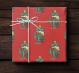 Fierce T-Rex Christmas Wrapping Paper - 6 foot x 30 inch Thumbnail Image 3