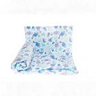 Babys Comfort Bedding Set Duvet Cover (90 x 120 cm) + Pillowcase (40 x 60 cm), Blue Dinosaur Main Thumbnail