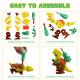 take apart dinosaur toys with stickers and tools - goldge Thumbnail Image 2