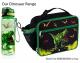 insulated kids dinosaur lunch bag with bottle holder Thumbnail Image 5