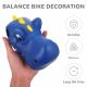 shineofi scooter accessories head toy gifts dinosaurs scooter accessories for kids micro mini t- bar kick scooter bike jump handlebar decorations blue Thumbnail Image 3