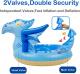 yard dinosaur rubber rings swim rings for kids, floats for swimming pools, childrens swimming ring with a zizi sound, pool inflatable toys for summer learn to swim Thumbnail Image 3