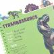 Natural History Museum Dinosaur Notebook With Facts - Lined - 21 x 15cm Thumbnail Image 1