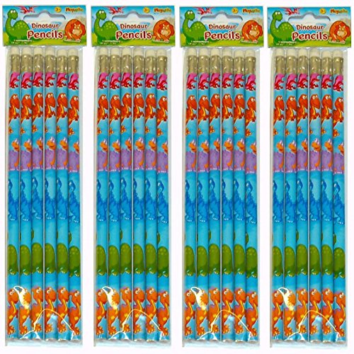 24 x Dinosaur Themed Pencils