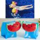 2 pairs of inflatable armbands featuring dinosaurs & water mellons Thumbnail Image 1
