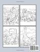adult coloring book featuring dinosaurs Thumbnail Image 1