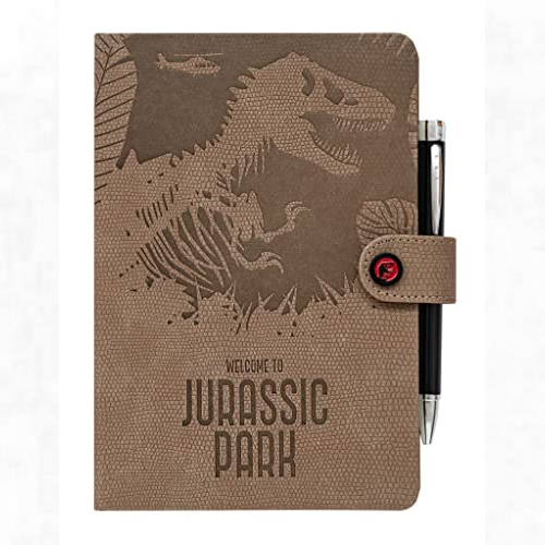 Jurassic Park Notebook With Pojector Pen - A5