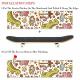 skateboard stickers dinosaur skateboard decal waterproof designed for kids teens boys girls and adults Thumbnail Image 1