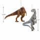 Jurassic Park T-Rex and Blue The Velociraptor Christmas Ornaments - Hallmark Thumbnail Image 2