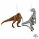 Jurassic Park T-Rex and Blue The Velociraptor Christmas Ornaments - Hallmark Thumbnail Image 4
