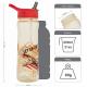 Official Jurassic World Dominion Water Bottle with Flip Up Straw Thumbnail Image 3