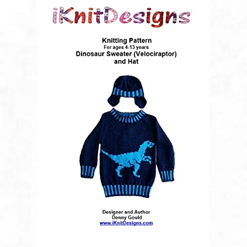 View the best prices for: Velociraptor Jumper & Knitted Dinosaur Hat Pattern