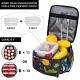 insulated space dinosaurs lunch bag for kids Thumbnail Image 2