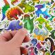 150 x Waterproof Dinosaur Cartoon Stickers - SAVITA Thumbnail Image 2