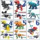take apart transforming dinosaur toys with electronic drill and arrow launcher Thumbnail Image 2