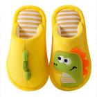 Toddler Bright Yellow Dinosaur Slippers Main Thumbnail