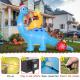 10 Ft Long Inflatable Diplodocus With Smaller Diplodocus Xmas Decoration Thumbnail Image 3
