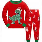 Christmas T-Rex Pyjamas - Ages 1 - 7 Main Thumbnail